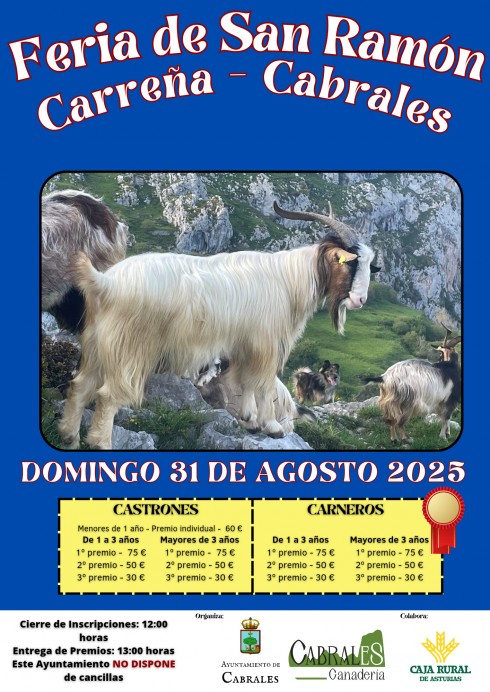 Feria de San Ramón 2025 en Carreña de Cabrales - Concejo de Cabrales