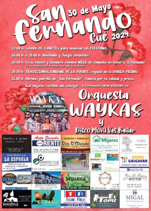 Fiestas de San Fernando, Cue - Concejo de Llanes