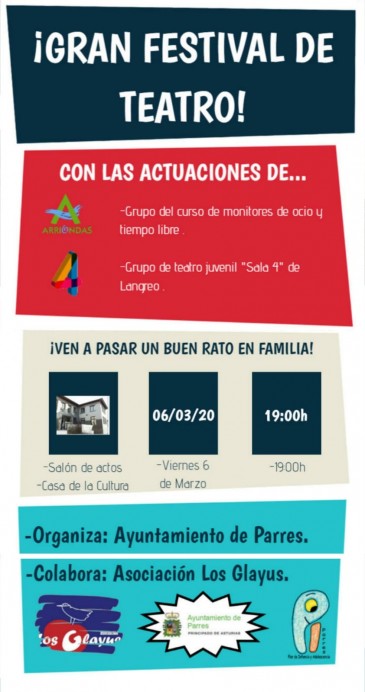 Gran festival de teatro - Concejo de Parres