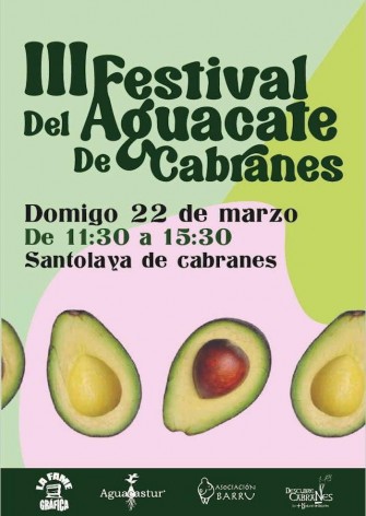 Cabranes se llena de sabor con el III Festival del Aguacate este 22 de marzo - Concejo de Cabranes