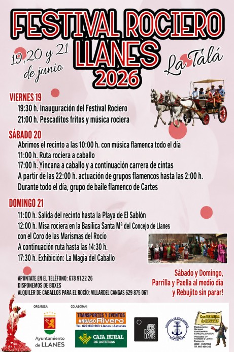 Llanes se prepara para tres días de ambiente rociero en La Talá