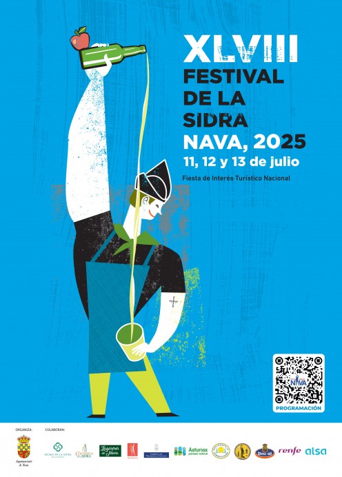 Nava brinda por la tradición: llega el XLVIII Festival de la Sidra - Concejo de Nava
