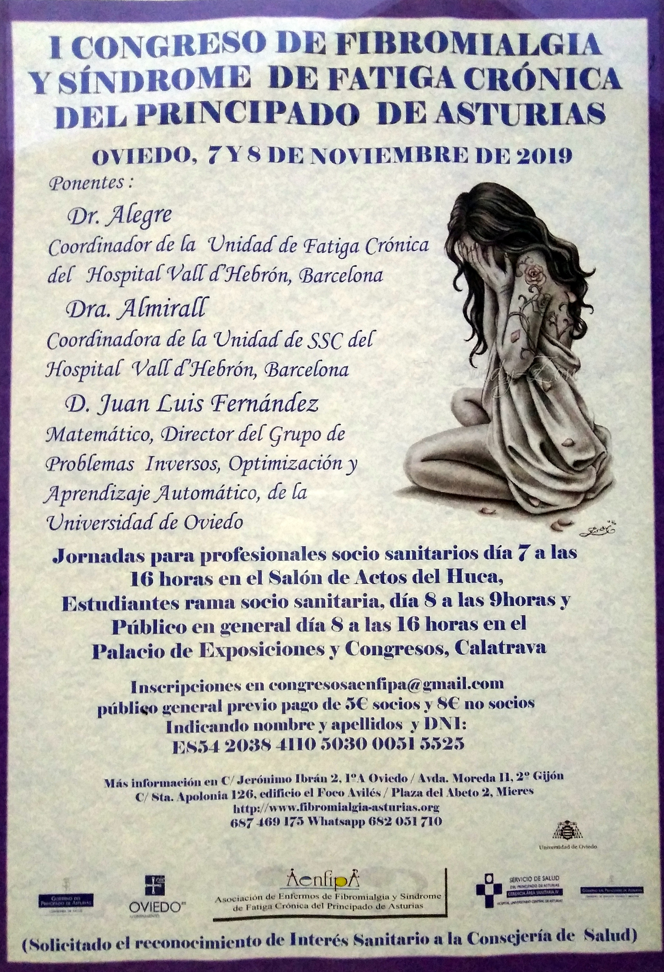 Se celebra en Oviedo el I Congreso de Fibromialgia y Fatiga Crónica - Asturias
