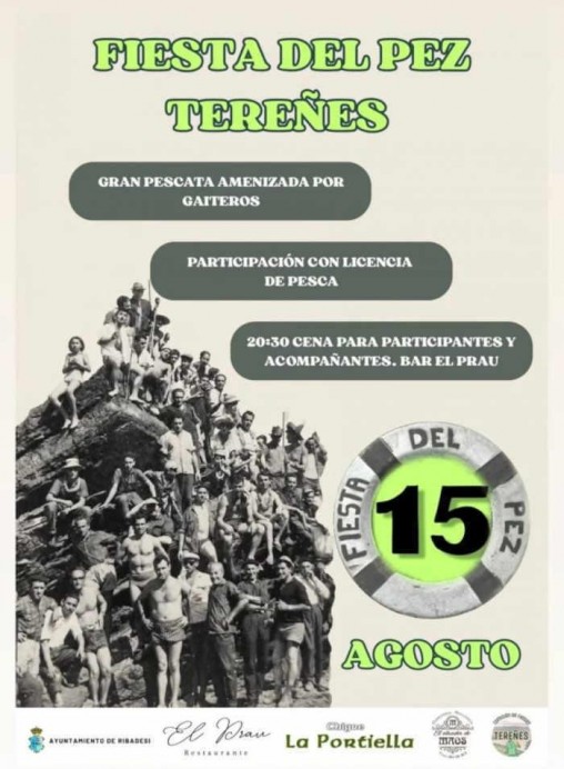 La Fiesta del Pez de Tereñes se celebra el 15 de agosto con su tradicional pescata