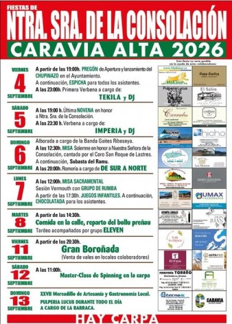 Caravia Alta prepara sus fiestas de Nuestra Señora de la Consolación del 4 al 13 de septiembre - Concejo de Caravia