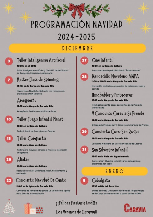 Caravia continúa celebrando la Navidad con actividades para todas las edades - Concejo de Caravia