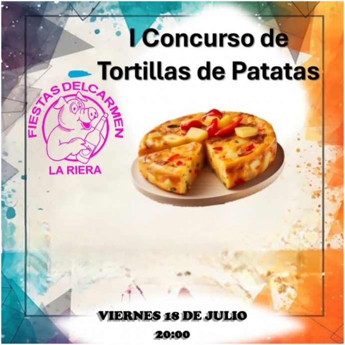 La Riera celebra su I Concurso de Tortillas de Patatas durante las Fiestas del Carmen - Concejo de Colunga