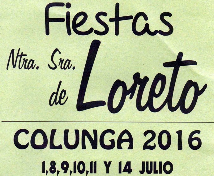 Fiestas de Loreto en Colunga - Concejo de Colunga