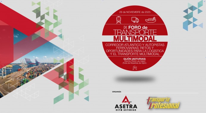El IX Foro de Transporte Multimodal se celebrará el 28 de noviembre en el Recinto Ferial Luis Adaro - Asturias