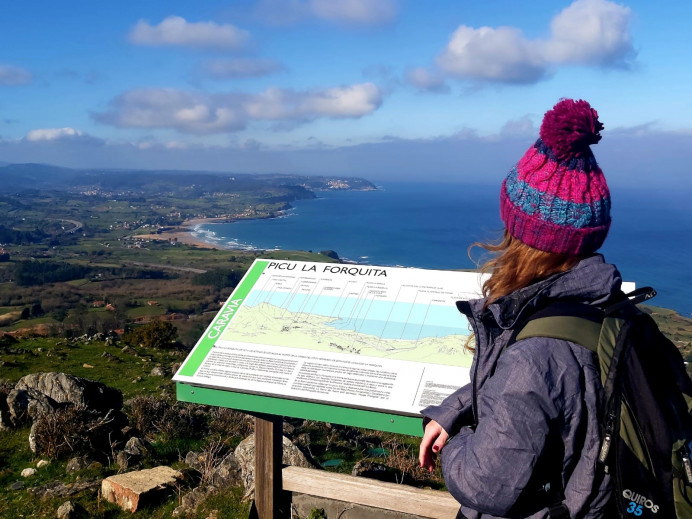 Picu La Forquita - Rutas y sendas en el Principado de Asturias