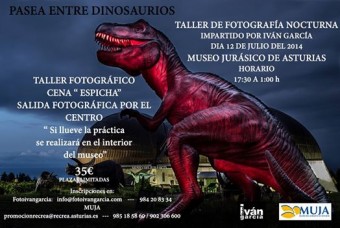 Taller de fotografía de nocturna en Colunga - Concejo de Colunga