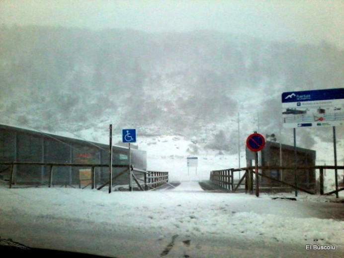 Fuentes de Invierno se prepara para abrir mañana sábado, 16 de enero, la temporada de esquí en la estación allerana. - Deportes
