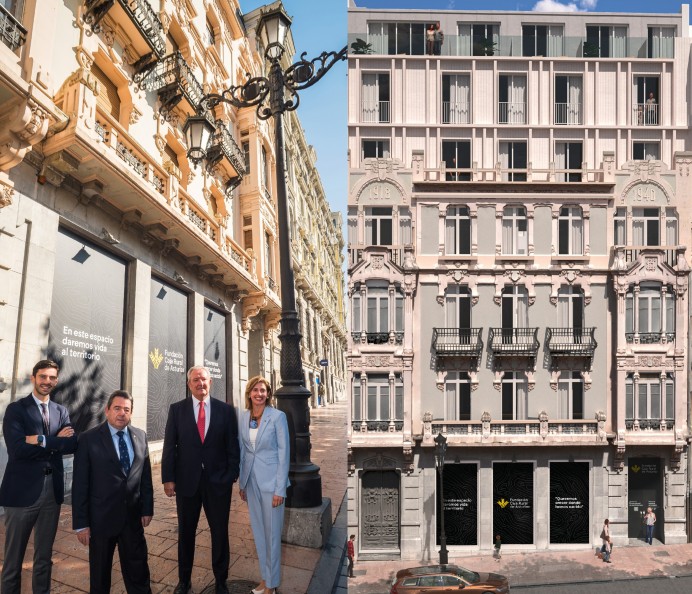 Fundación Caja Rural de Asturias adquiere edificio histórico en Oviedo para su nueva sede - Asturias