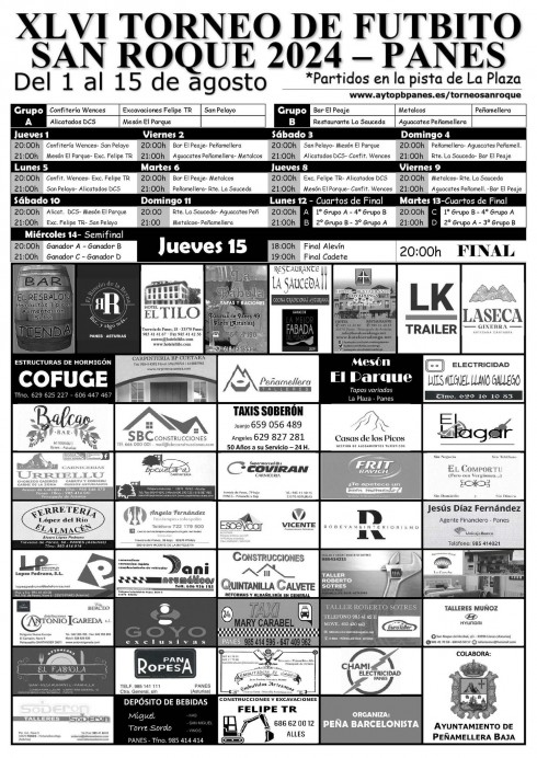 Continúa el XLVI Torneo de Futbito San Roque 2024 en Panes - Concejos Peñamellera Alta y Baja