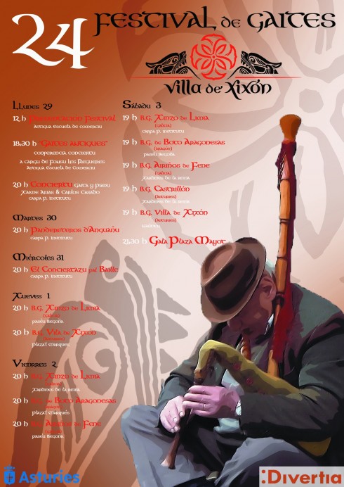 XXIV Festival de Gaites de la Villa de Xixón - Sociedad y Cultura