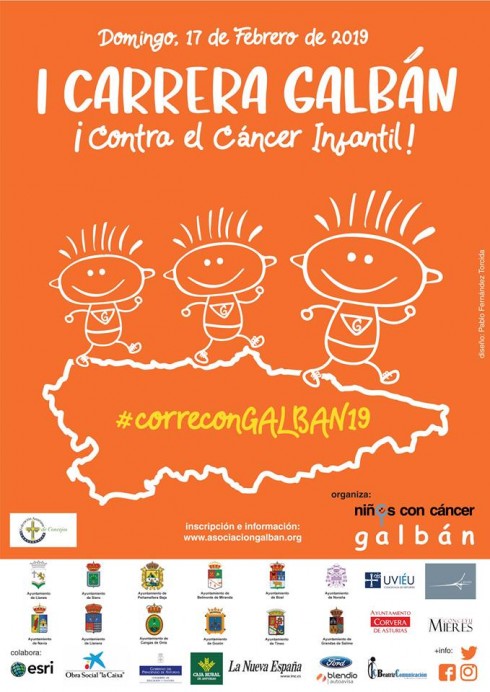 Celebración I Carrera Galbán Contra el Cáncer Infantil en Llanes - Concejo de Llanes