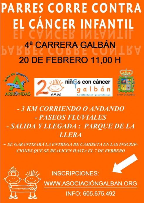 IV Carrera Galbán contra el cáncer - Concejo de Parres