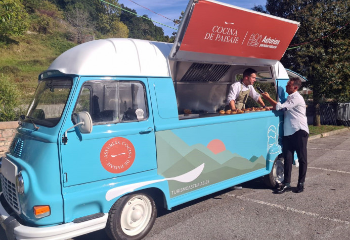 Turismo promociona la cocina regional con una gastroneta que recorrerá Asturias - Asturias