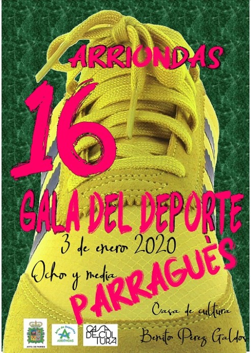 Relación de premiados en la XVI Gala del Deporte de Parres - Concejo de Parres