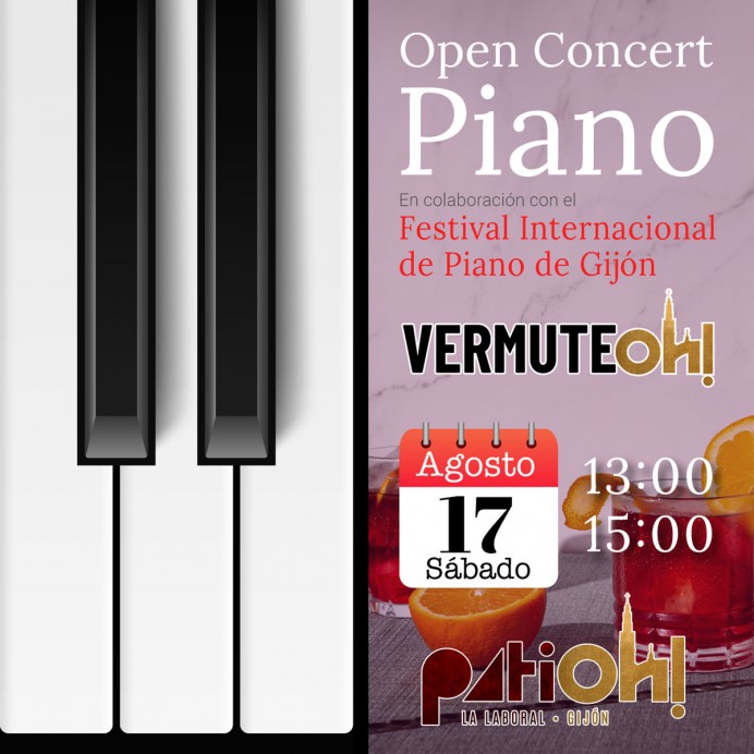 Festival Internacional de Piano de Gijón: VermuteOh! en La Laboral - Concejo de Gijón