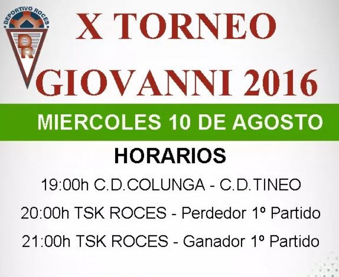 El CD Colunga ganador del X Torneo Giovanni - Todo Deportes