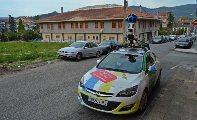 El coche de Google en Villaviciosa - Concejo de Villaviciosa