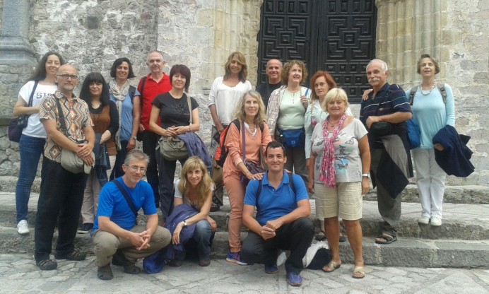 Un grupo del Instituto Cervantes de Atenas visita el municipio de Llanes - Concejo de Llanes