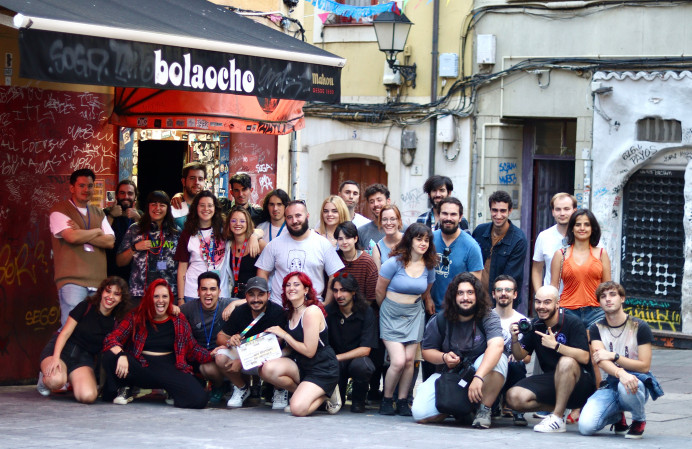 Intenso último día de rodaje del cortometraje Hasta la próxima - Sociedad y Cultura