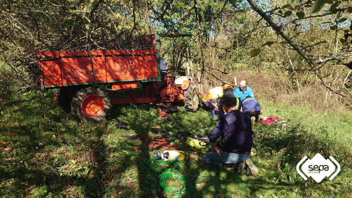 Accidente de tráfico en Piloña - Concejo de Piloña