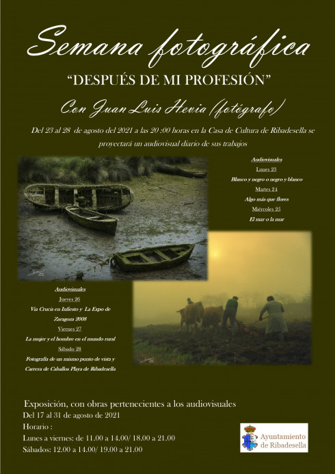 Exposición fotográfica de J.L.Hevia - Concejo de Ribadesella