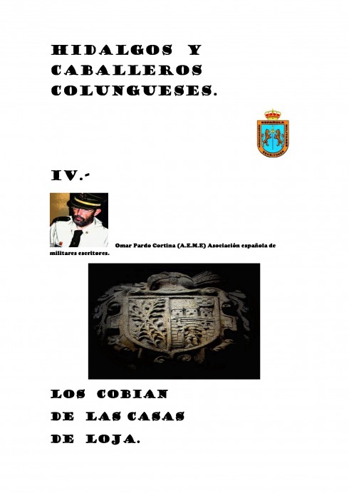 HIDALGOS Y CABALLEROS COLUNGUESES - Concejo de Colunga