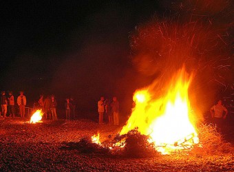 Grandes Fiestas de San Juan 2014 en la Playa de la Espasa - Caravia - Concejo de Caravia