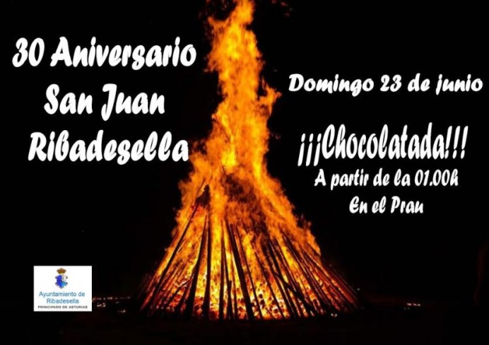 Hoguera de San Juan en Ribadesella - Concejo de Ribadesella
