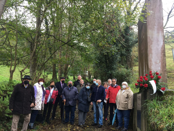 Homenaje a las víctimas de Valdediós - Concejo de Ribadesella