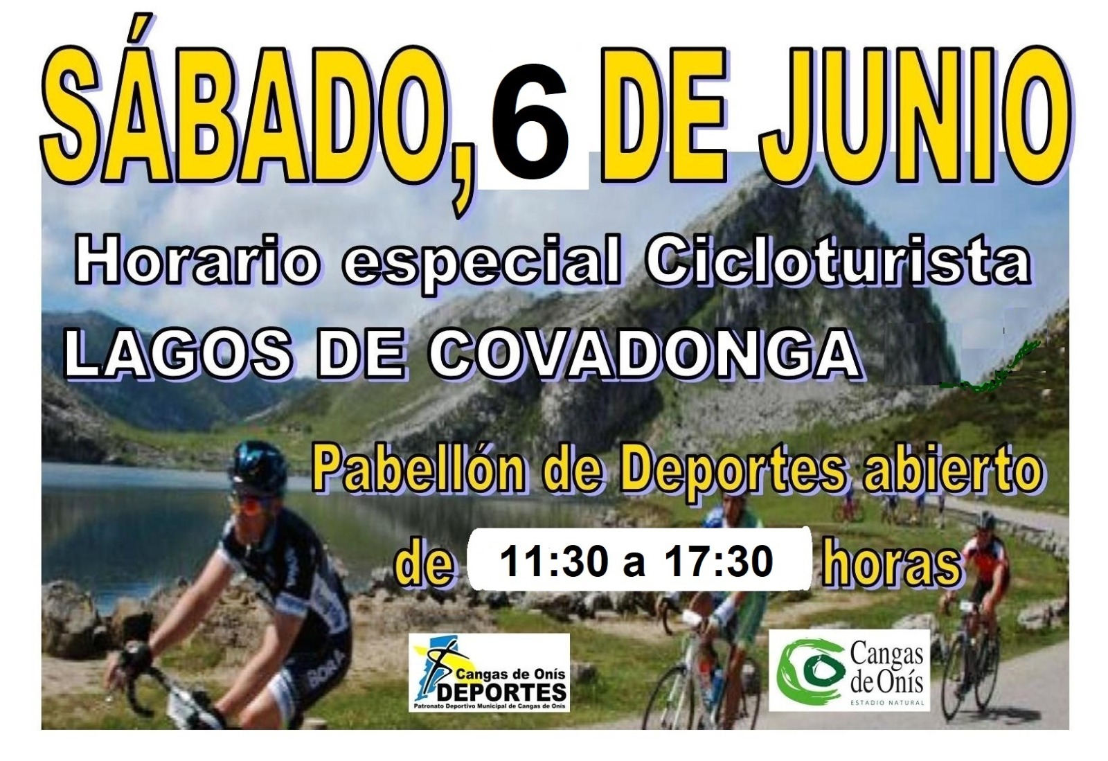 El Pabellón de Deportes de Cangas de Onís abrirá con horario especial durante el Desafío Lagos de Covadonga - Concejo de Cangas de Onís