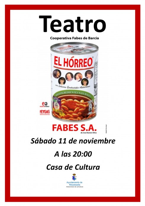 Teatro “El Hórreo” con Fabes S.A. - Concejo de Ribadesella
