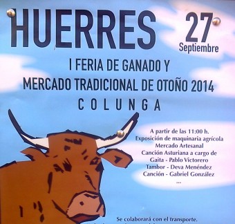 I Feria de Ganado de Huerres (Colunga) - Concejo de Colunga