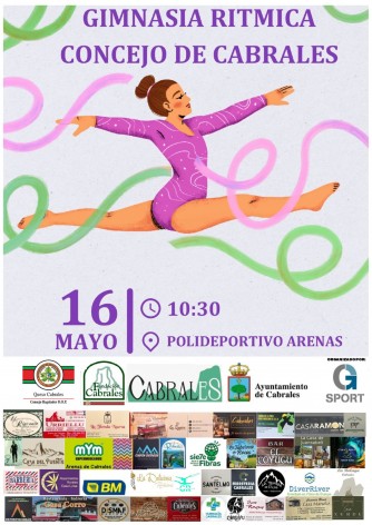 Arenas de Cabrales acogerá el I Torneo de Gimnasia Rítmica del concejo