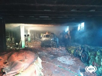Extinguido incendio urbano en Llanes - Sucesos