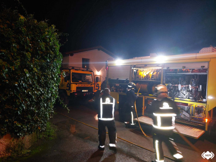 Incendio urbano en Llanes - Concejo de Llanes