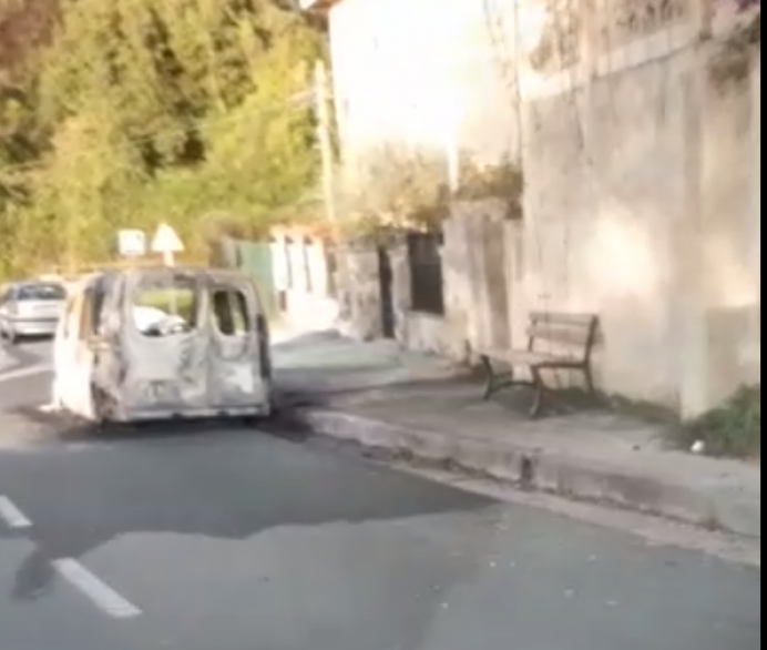 Incendio en Lastres - Concejo de Colunga