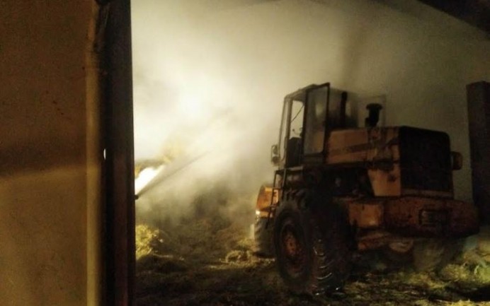 Incendio en Nava - Concejo de Nava