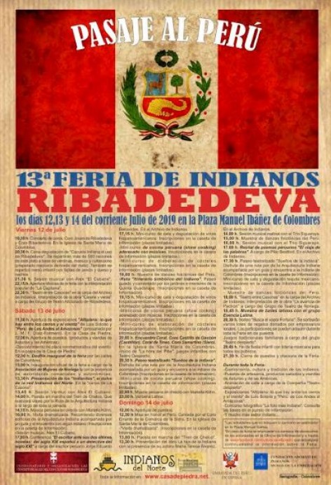 Programa de la XIII Feria de Indianos - Concejo de Ribadedeva