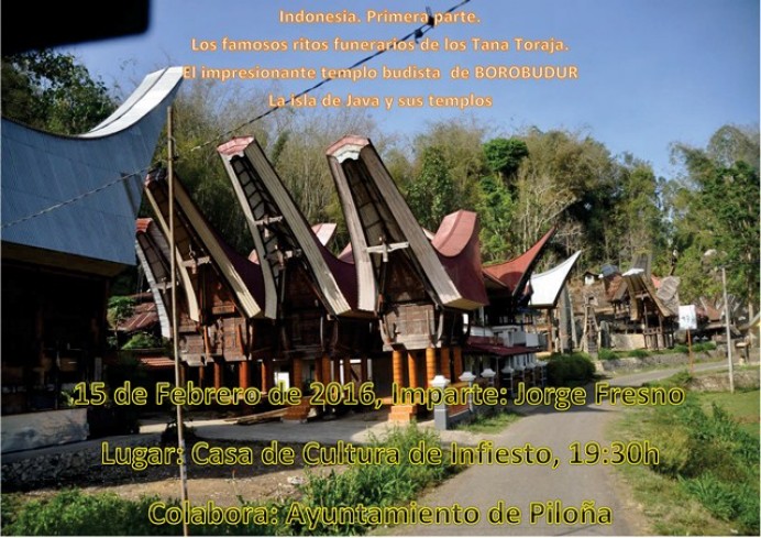 Proyecciones fotográficas en la Casa de Cultura: Indonesia - Concejo de Piloña