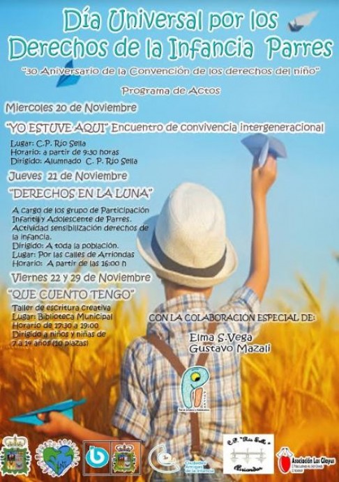 Parres celebra el 30 aniversario de la Convención de los Derechos del Niño - Concejo de Parres