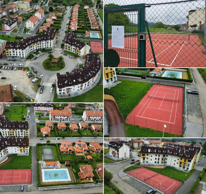 Colunga moderniza sus instalaciones deportivas con pista de tenis renovada y sistema de reservas digitales - Concejo de Colunga