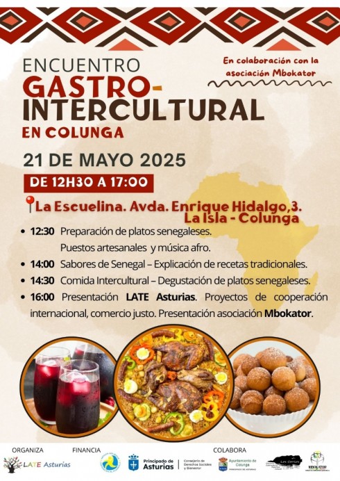 Encuentro intercultural con sabor senegalés en La Isla - Concejo de Colunga