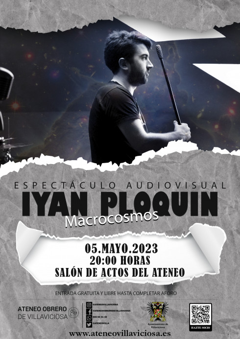 Macrocosmos, espectáculo musical de Iyán Ploquin - Concejo de Villaviciosa