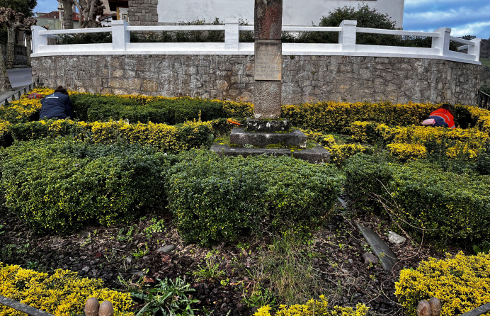 Restauración escudo vegetal del Concejo de  Colunga - Concejo de Colunga