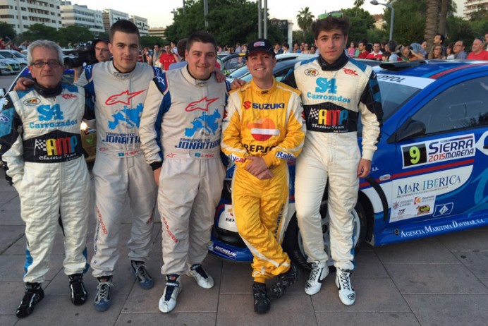 Doble triunfo colungués en el Rally de Sierra Morena - Motor